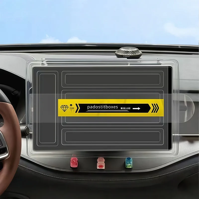 15.6-inch Tempered Glass Screen Protection for BYD with Installation Tool - Image 2