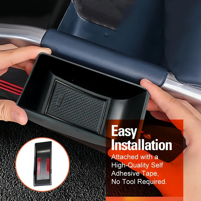 4 Pcs Car Door Side Storage Box Tray Organizer for BYD Atto 3 - Image 4