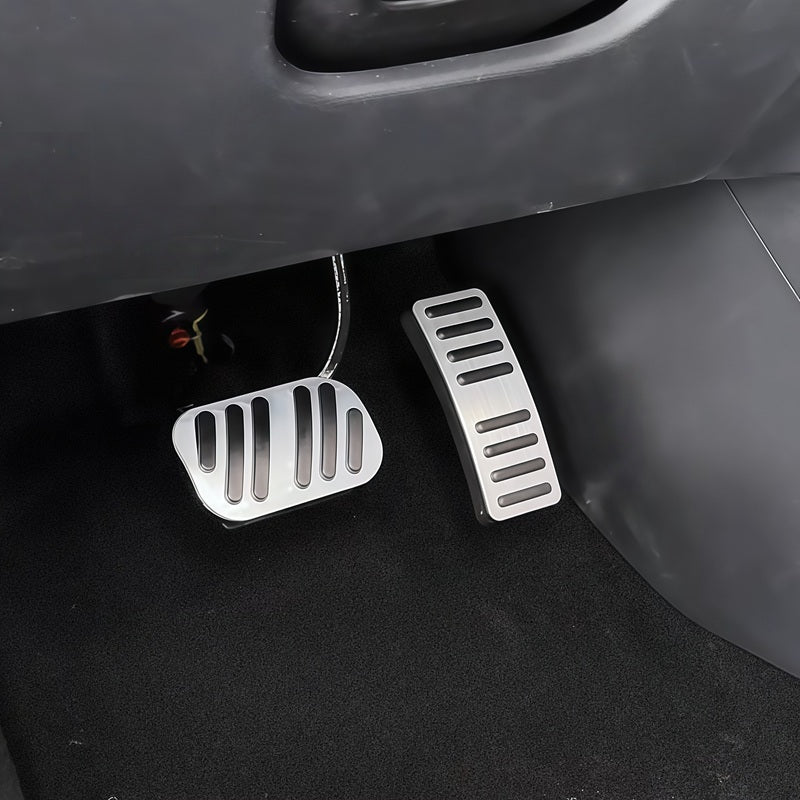 Brushed Aluminum Performance Pedals for BYD Atto 3