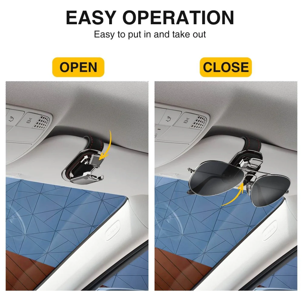 Car Sun Visor Sunglasses Holder for BYD - Image 6