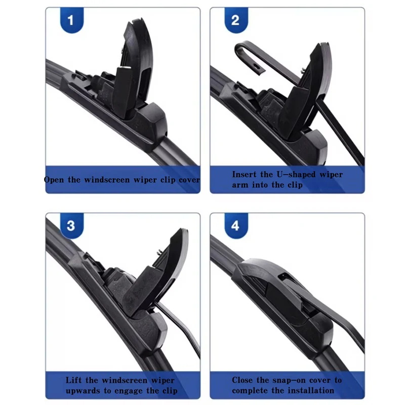 Front Windshield Wiper (2 Pcs) for BYD Sealion 7 - Image 9
