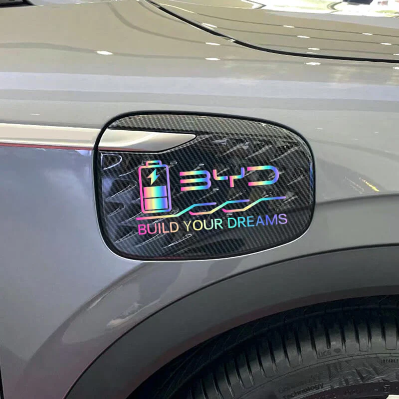 Laser Car Fuel Tank Sticker for BYD - Image 2