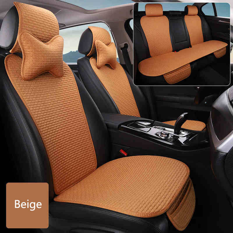 Linen Car Seat Cushion for BYD (7-seater full set) - Image 11