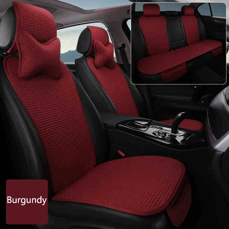Linen Car Seat Cushion for BYD (7-seater full set) - Image 12