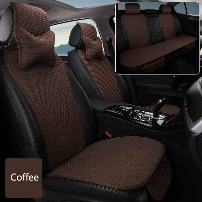 Linen Car Seat Cushion for BYD (7-seater full set) - Image 8