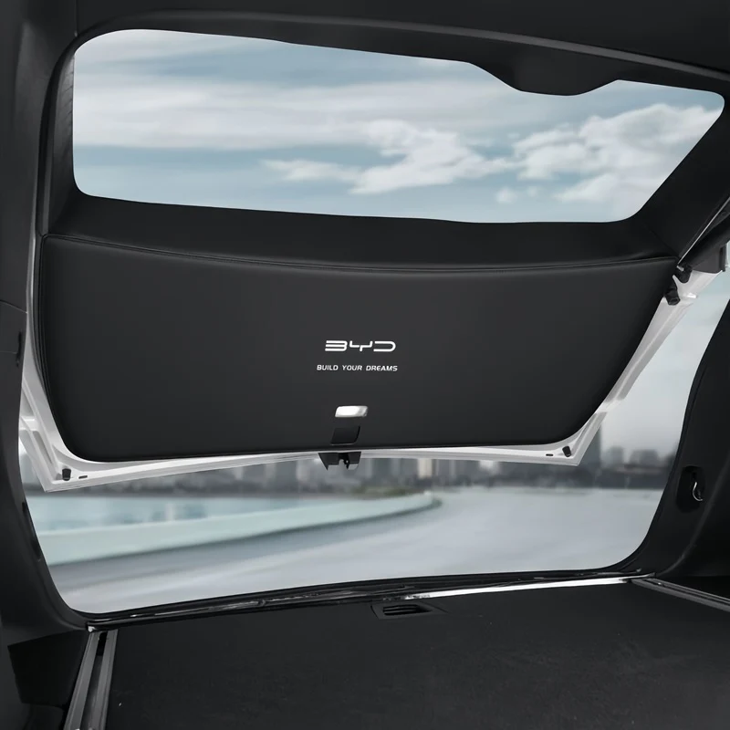 Trunk Leather Kick Resistant Mat for BYD - Image 2