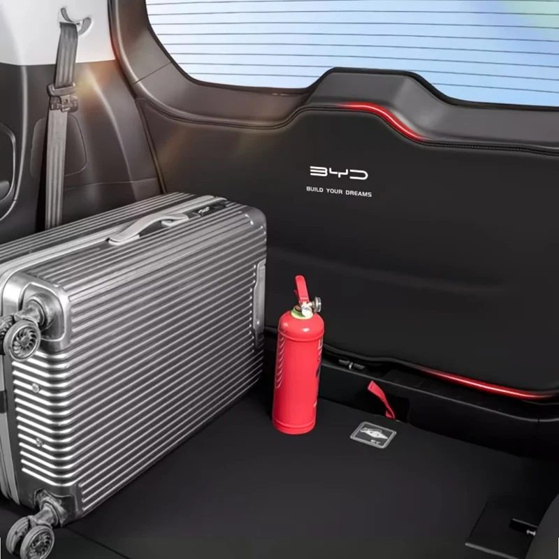Trunk Leather Kick Resistant Mat for BYD - Image 7