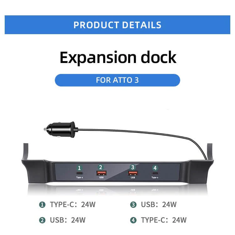 USB Hub for BYD Atto 3 - Image 5
